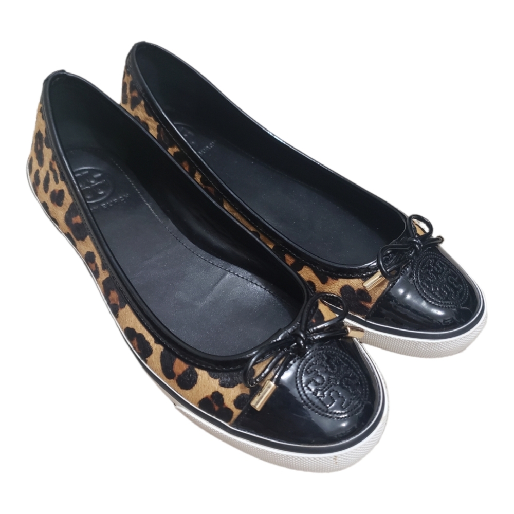 Tory Burch Leopard Print Flats 7